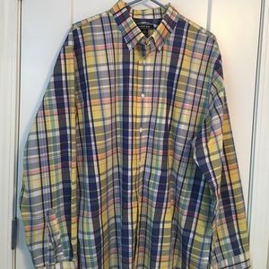 Land’s End XL Button Front Shirt